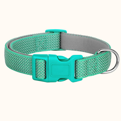 Reflective Nylon Dog Collar – Lightweight, Night-Safe Collar, Small to Large Breeds